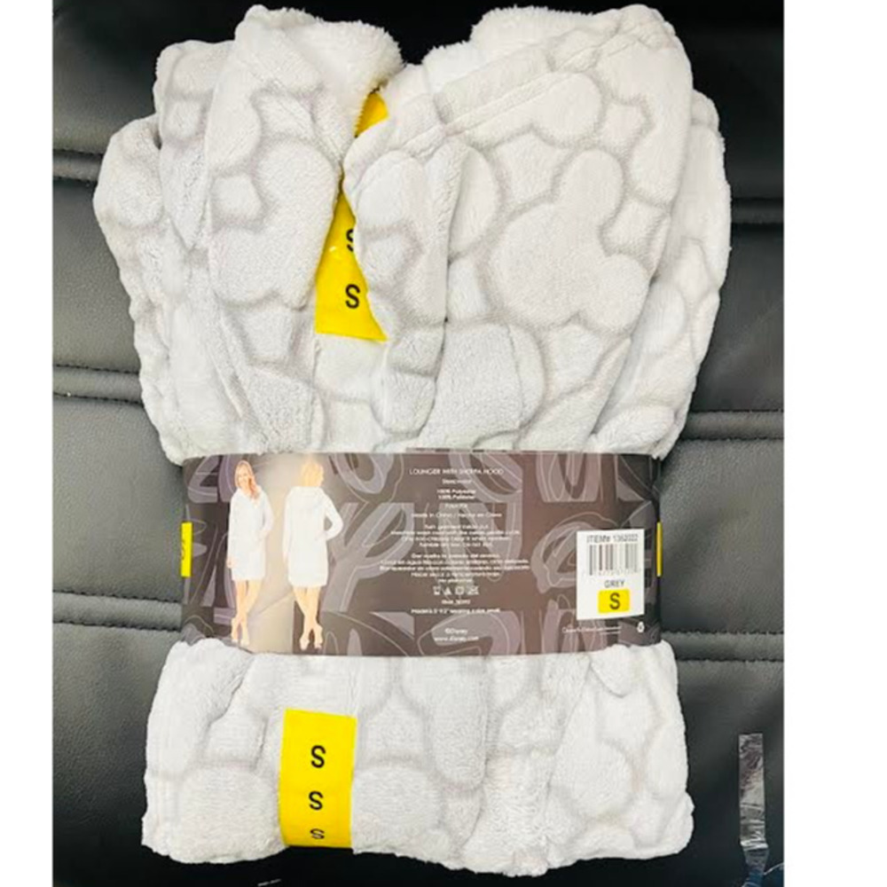 NWT! Mickey Mouse Fleece Lounge Hoodie X-SMALL - Picture 6 of 7